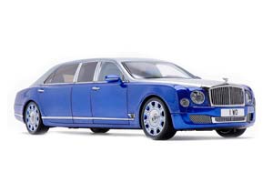 BENTLEY MULSANNE GRAND LIMOUSINE BY MULLINER 2020 BLUE/SILVER