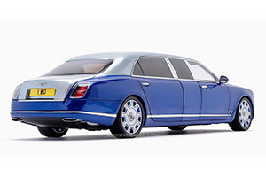 BENTLEY MULSANNE GRAND LIMOUSINE BY MULLINER 2020 BLUE/SILVER — фото 2