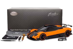 PAGANI ZONDA CINQUE COUPE 2009 ORANGE/BLACK ARANCIO ST.TROPEZ (850603001) — фото 4