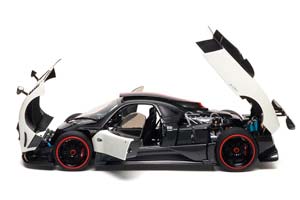 PAGANI ZONDA CINQUE ROADSTER 2009 BIANCO BENNY (850611001) — фото 4