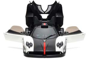 PAGANI ZONDA CINQUE ROADSTER 2009 BIANCO BENNY (850611001) — фото 5