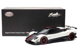 PAGANI ZONDA CINQUE ROADSTER 2009 BIANCO BENNY (850611001) — фото 7