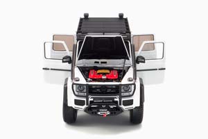 MERCEDES W463 BRABUS 550 ADVENTURE G500 4X4² 2022 WHITE / МЕРСЕДЕС БРАБУС АДВЕНЧУР 4Х4 БЕЛЫЙ — фото 5