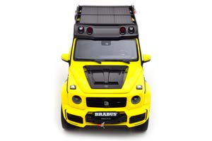 MERCEDES W463 BRABUS AMG G63 ADVENTURE PACKAGE 2020 LIGHT YELLOW/BLACK / МЕРСЕДЕС БРАБУС АДВЕНЧУР БЕЛЫЙ — фото 6