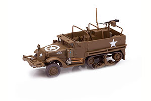 TANK PANZER M21 HALFTRACK-193RD TANK BATTALION. 10TH ARMY GERMANY 1945