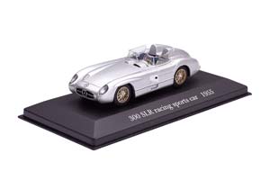 MERCEDES BENZ 300 SLR ROADSTER W196S 1955 СЕРЕБРИСТЫЙ — фото 9