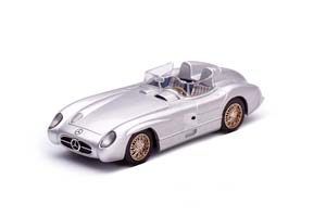 MERCEDES BENZ 300 SLR ROADSTER W196S 1955 СЕРЕБРИСТЫЙ