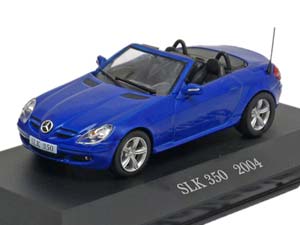 MERCEDES BENZ SLK350 2004 R171 СИНИЙ — фото 3