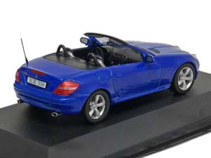 MERCEDES BENZ SLK350 2004 R171 СИНИЙ — фото 2