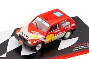 SEAT MARBELLA PROTO ANTONI RIUS MANEL CASANOVA RALLY TIERRA DE AVILES 1988
