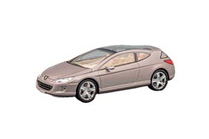 PEUGEOT 407 ELIXIR, CONCEPT CARS LA COLLECTION, SILVER