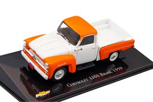 CHEVROLET 3100 BRASIL (1959), WHITE / ORANGE
