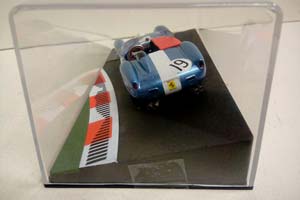 FERRARI 250 TESTA ROSSA 24H LE MANS E.D.MARTIN/F.TAVANO #19 1958 BLUE METALLIC/WHITE / FERRARI 250 TESTA ROSSA 24H LE MANS E.D.MARTIN/F.TAVANO #19 1958 СИНИЙ МЕТАЛЛИК/БЕЛЫЙ — фото 4