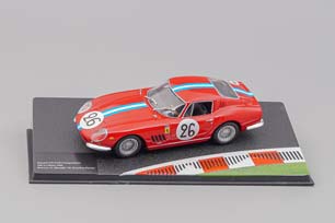FERRARI 275 GTB COMPETIZIONE 24H LE MANS DRIVERS: G.BISCALDI / M.BOURBONE-PARME #26 1966, RED — фото 7
