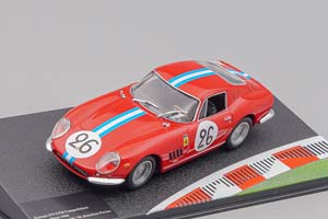 FERRARI 275 GTB COMPETIZIONE 24H LE MANS DRIVERS: G.BISCALDI / M.BOURBONE-PARME #26 1966, RED