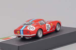 FERRARI 275 GTB COMPETIZIONE 24H LE MANS DRIVERS: G.BISCALDI / M.BOURBONE-PARME #26 1966, RED — фото 2
