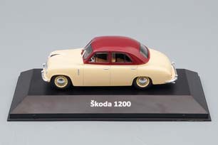 SKODA 1200, BEIGE / DARK RED — фото 3