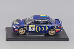 SUBARU IMPREZA, RALLYE MONTE CARLO №5, CARLOS SAINZ - LUIS MOYA 1995, BLUE — фото 6