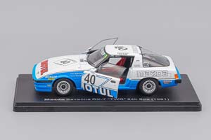 MAZDA SAVANNA RX-7 TEAM MOTUL TWR №40 WINNER 24H SPA 1981 TOM WALKINSHAW - PIERRE DIEUDONNE, WHITE BLUE — фото 5