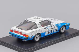 MAZDA SAVANNA RX-7 TEAM MOTUL TWR №40 WINNER 24H SPA 1981 TOM WALKINSHAW - PIERRE DIEUDONNE, WHITE BLUE — фото 2