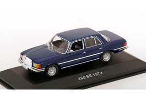 MERCEDES 280 SE W116 1972 DARK BLUE