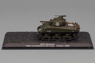 M4A3 SHERMAN 756TH TANK BATTALION 5TH ARMY FRANCE (1945) — фото 3