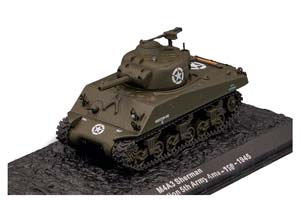 M4A3 SHERMAN 756TH TANK BATTALION 5TH ARMY FRANCE (1945)