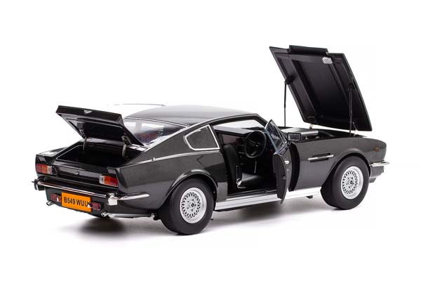ASTON MARTIN V8 VANTAGE B549 WUU “THE LIVING DAYLIGHTS” 1985 / АСТОН МАРТИН ВАНТАЖ ДЖЕЙМС БОНД 007 ТЕМНО-СЕРЫЙ — фото 4