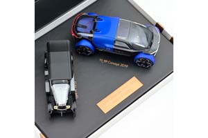 CITROEN: TYPE A 1919 GREY/BLACK + 19_19 CONCEPT 2019 BLUE/BLACK НАБОР ИЗ 2 МОДЕЛЕЙ — фото 3
