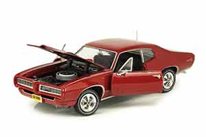 PONTIAC GTO ROYAL BOBCAT 1968 RED/BLACK LIMITED EDITION 1002 PCS — фото 3
