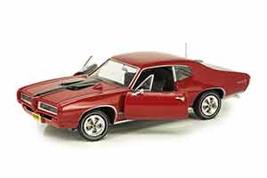PONTIAC GTO ROYAL BOBCAT 1968 RED/BLACK LIMITED EDITION 1002 PCS — фото 14