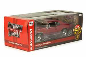 PONTIAC GTO ROYAL BOBCAT 1968 RED/BLACK LIMITED EDITION 1002 PCS — фото 15