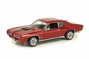 PONTIAC GTO ROYAL BOBCAT 1968 RED/BLACK LIMITED EDITION 1002 PCS — фото 16