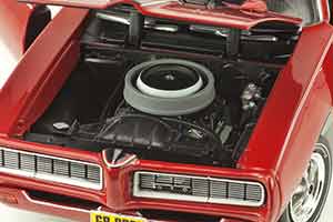 PONTIAC GTO ROYAL BOBCAT 1968 RED/BLACK LIMITED EDITION 1002 PCS — фото 4