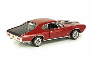 PONTIAC GTO ROYAL BOBCAT 1968 RED/BLACK LIMITED EDITION 1002 PCS — фото 2