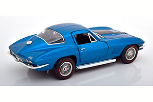 CHEVROLET CORVETTE 427 COUPE 1967 BLUE METALLIC LIMITED EDITION 1002 PCS — фото 2