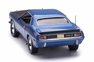 PLYMOUTH BARRACUDA 340 1970 СИНИЙ С ЧЕРНЫМ — фото 13