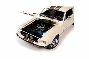 SHELBY GT-350 (FORD MUSTANG) 1967 WIMBLEDON WHITE БЕЛЫЙ — фото 5