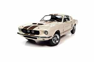 SHELBY GT-350 (FORD MUSTANG) 1967 WIMBLEDON WHITE БЕЛЫЙ — фото 9