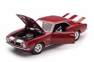 CHEVROLET CAMARO Z/28 HARDTOP 1967 (MCACN) NICKEY BOLERO RED (КРАСНЫЙ) — фото 3