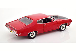 FORD TORINO COBRA 1970 RED MATT-BLACK — фото 2