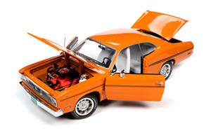 PLYMOUTH DUSTER 2-DOOR COUPE 1970 EK2 VITAMIN C ORANGE ОРАНЖЕВЫЙ — фото 3