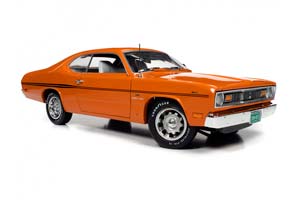 PLYMOUTH DUSTER 2-DOOR COUPE 1970 EK2 VITAMIN C ORANGE ОРАНЖЕВЫЙ — фото 9