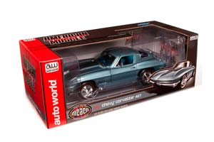 CHEVROLET CORVETTE HARDTOP 1967 MCACN ELKHART BLUE СИНИЙ — фото 10