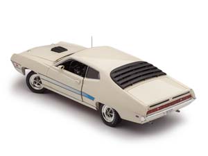 FORD TORINO GT 1971 БЕЛЫЙ С ГОЛУБЫМ — фото 11