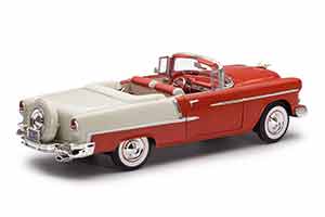 CHEVROLET BEL AIR CONVERTIBLE 1955 КРАСНЫЙ С БЕЛЫМ — фото 2