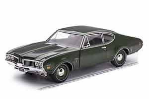 OLDSMOBILE CUTLASS W-31 POST COUPE MCACN 1969 GLADE GREEN (ЗЕЛЕНЫЙ) — фото 15