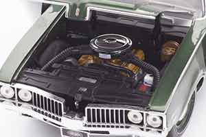 OLDSMOBILE CUTLASS W-31 POST COUPE MCACN 1969 GLADE GREEN (ЗЕЛЕНЫЙ) — фото 5