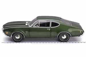 OLDSMOBILE CUTLASS W-31 POST COUPE MCACN 1969 GLADE GREEN (ЗЕЛЕНЫЙ) — фото 8