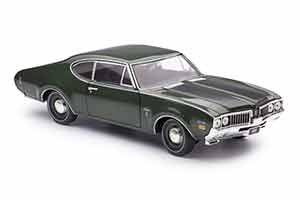 OLDSMOBILE CUTLASS W-31 POST COUPE MCACN 1969 GLADE GREEN (ЗЕЛЕНЫЙ) — фото 9